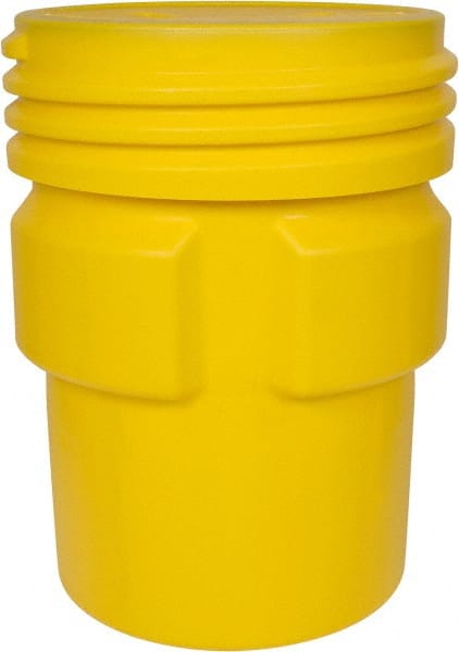 95 Gallon Closure Capacity, Screw On Closure, Yellow Overpack MPN:1690
