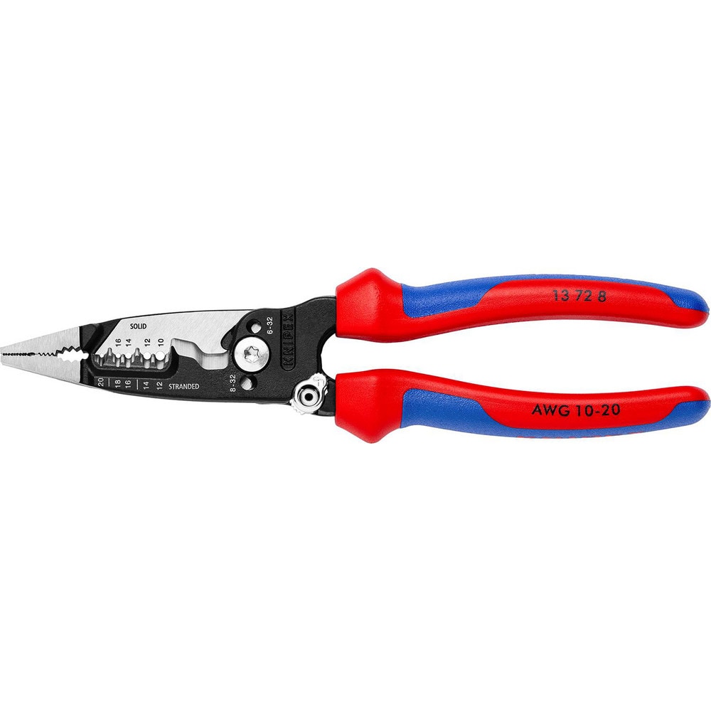 Wire & Cable Strippers, Maximum Capacity: 20 to 10 AWG , Type: Wire Strippers , Minimum Wire Gauge: 20-10 AWG , Insulated: No , Wire Type: AWG, MC, NM Cable  MPN:13 72 8