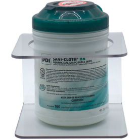 Omnimed Wall Mount Wipe Dispenser Holder Holds 5-1/4