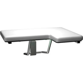 ASI® Folding Shower Seat with Sponge Cushion - Left Hand Seat - 10-8205-L 10-8205-L