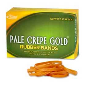 Alliance® Pale Crepe Gold® Rubber Bands Size # 18 3
