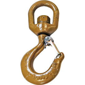 Crosby L-322AN Alloy Hook Swivel w/Latch 22T WLL 1048889
