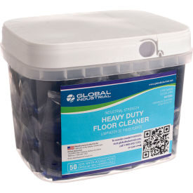 GoVets™ Heavy Duty Floor Cleaner 50 Pods/Tub 4 Tubs/Case 555641