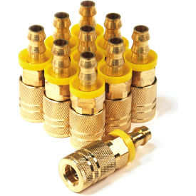 Primefit 6-Ball I/M-Style Brass Coupler 1/4
