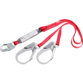 3M™ Protecta® 1340180 PRO Shock Absorbing Web Lanyard 6'L 130-310 Cap Lbs 1340180