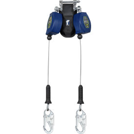 FallTech® FT-X Cable Leading Edge Self Retracting Lifeline Galvanized Cable & Snap Hook 8'L - Pkg Qty 2 82808TP1
