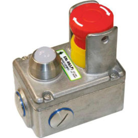 IDEM 232024-B ESL-SS(LP) E-Stop Switch W/LED 2NC 2NO 110v SS 232024-B