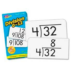 Trend® Math Division 0-12 Flash Cards 3