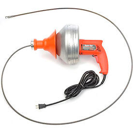 General Wire SV-D Super-Vee Drain/Sewer Cleaning Machine W/ 25' x 5/16