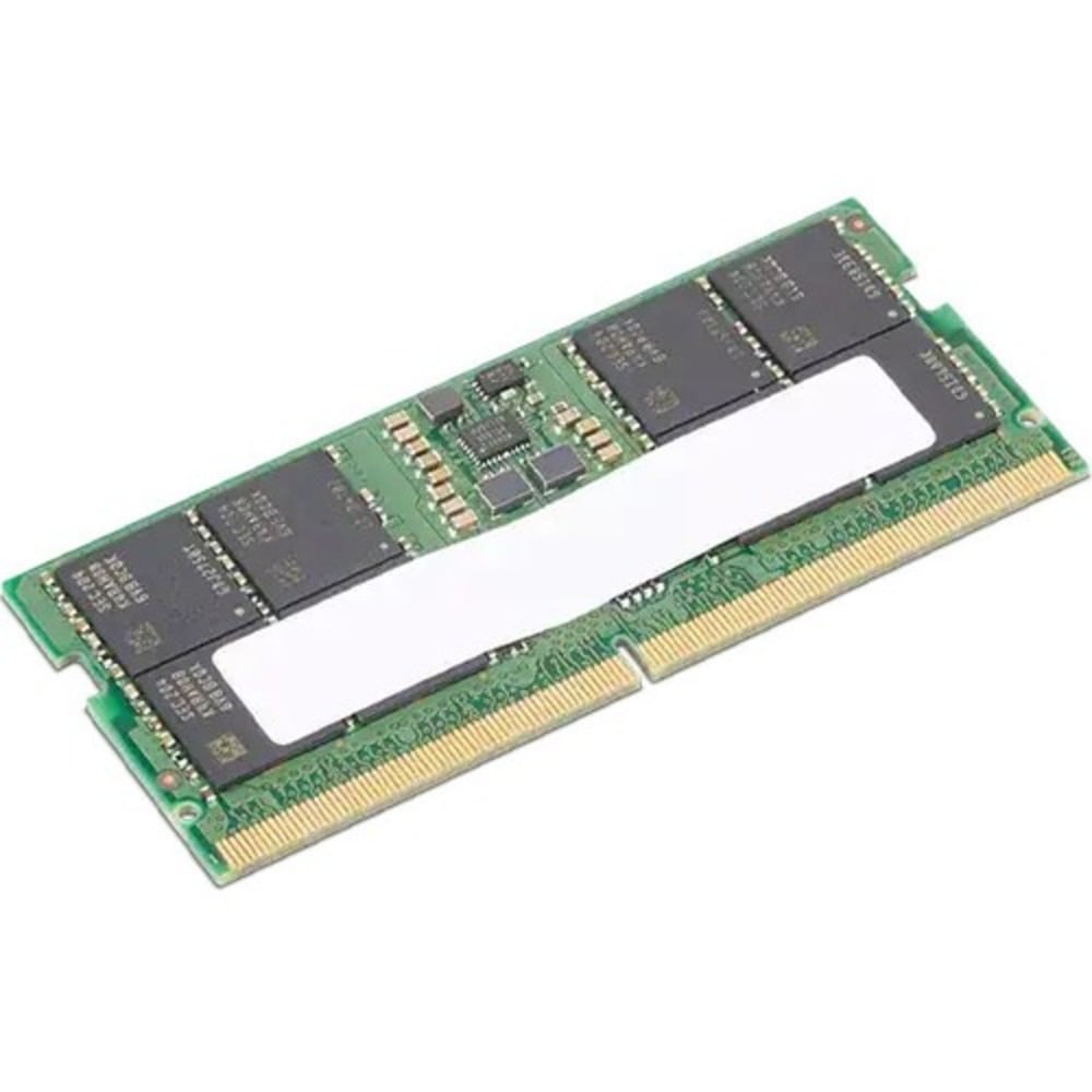 Lenovo 16GB DDR5 SDRAM Memory Module - For Notebook, Desktop PC - 16 GB - DDR5-4800/PC5-38400 DDR5 SDRAM - 4800 MHz - 262-pin - SoDIMM - 3 Year Warranty MPN:4X71K20069