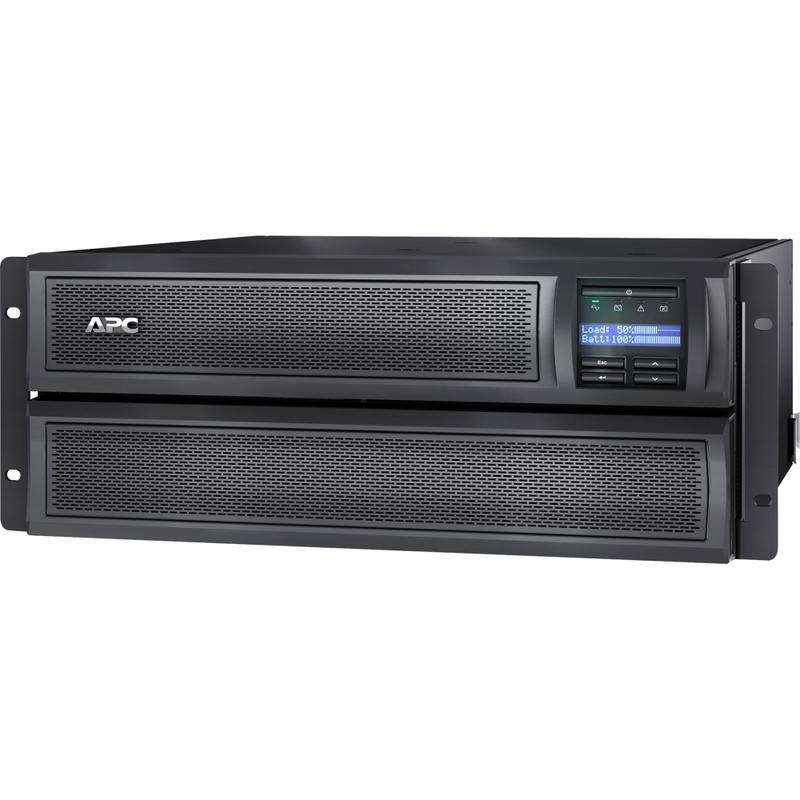 APC by Schneider Electric Smart-UPS 3000VA Tower/Rack Mountable UPS - 4U Rack-mountable - 3 Hour Recharge - 6 Minute Stand-by - 208 V, 230 V Input - 230 V AC Output - Sine Wave - Serial Port - 2 x IEC 320-C19, 2 x IEC Jumper, 8 x IEC 320-C13 MPN:SMX3000HV