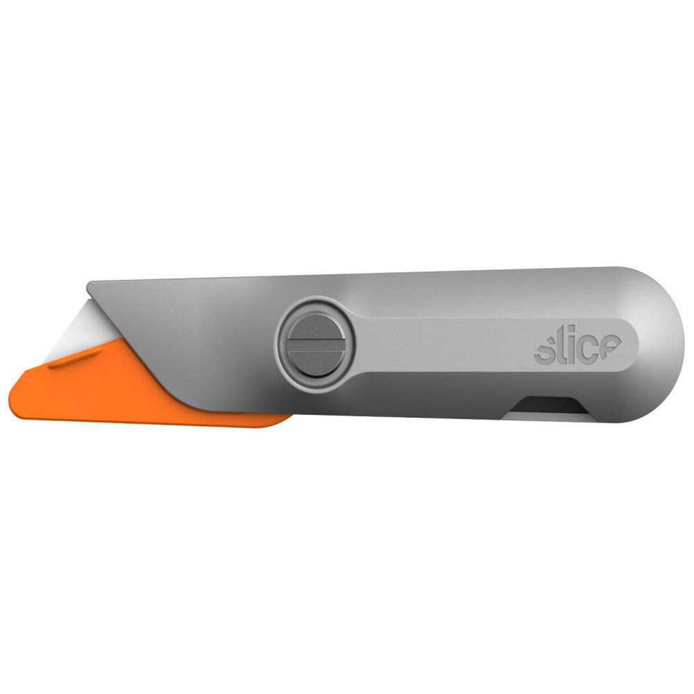 Utility Knives, Snap Blades & Box Cutters, Blade Type: Double Edged, Rounded Tip, Utility , Handle Material: Aluminum Alloy , Blade Material: Ceramic  MPN:10582