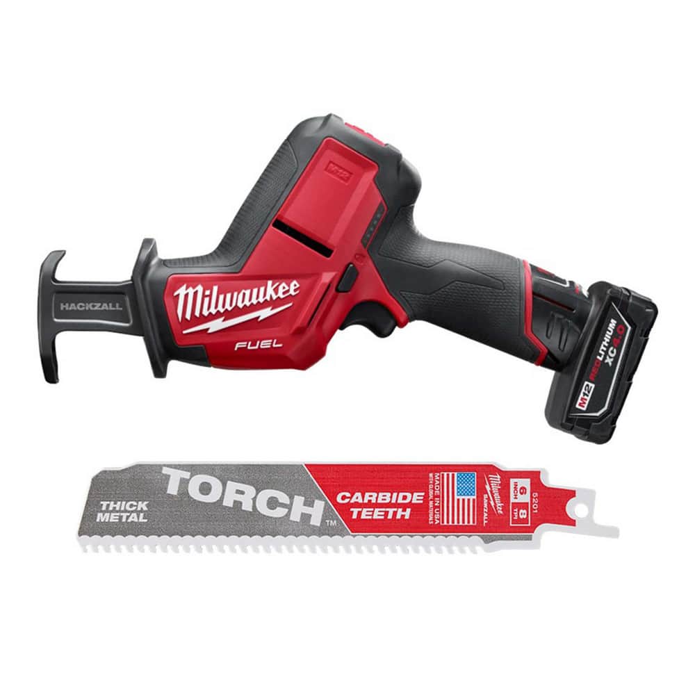 Cordless Reciprocating Saws, Voltage: 12.00 , Strokes per Minute: 0 to 3000 , Stroke Length (Inch): 5/8 , Stroke Type: Straight , Cutting Action: Straight  MPN:4290150/9078853