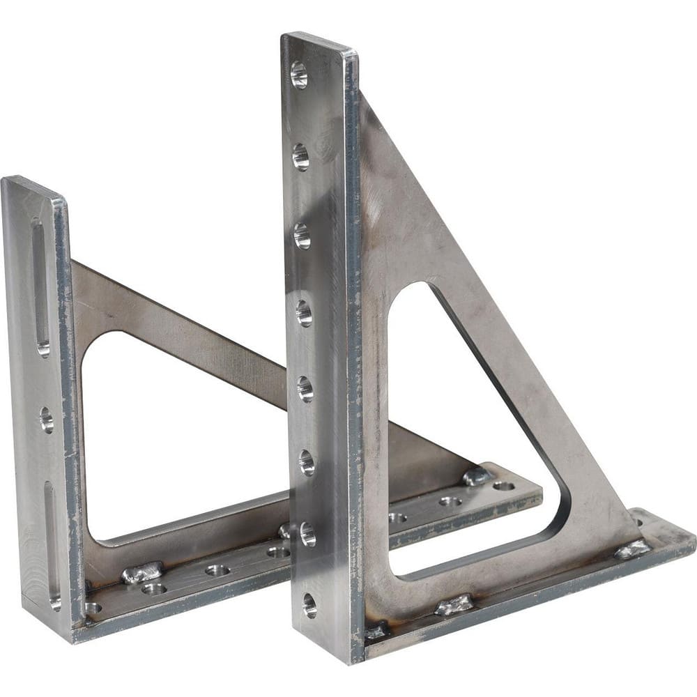 Welding Plate & Welding Positioner Accessories, Type: 90 deg Angle Bracket , Includes: (2) Steel 90 deg Angle Bracket , Length (Inch): 16  MPN:78908050
