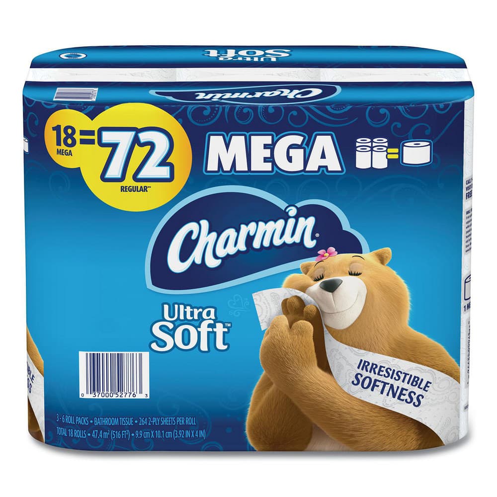 Charmin Ultra Soft Toilet Paper, Mega Roll, 18 Count MPN:PGC08797