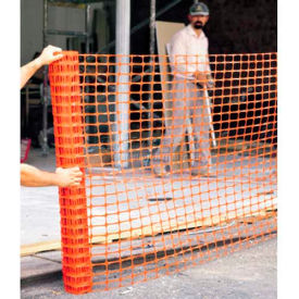 ComfitWear® Polyethylene Heavy Duty Safety Fence 4' x 100' Orange ML-500