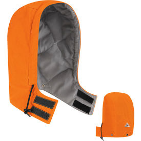 EXCEL FR® ComforTouch® Flame Resistant Universal Fit Snap-On Hood HLH2 Orange Size M HLH2ORRGM