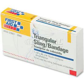 First Aid Only AN-5071 First-Aid Refill Sling/Tourniquet Triangular Bandages 40 x 40 x 56 10/Pack AN-5071