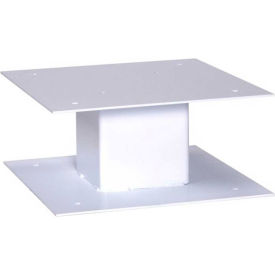 dVault Heavy Duty Steel Pedestal for DVCS0015 DVCS0020 and DVCS0023 Models DVCS0030P - White DVCS0030P-3