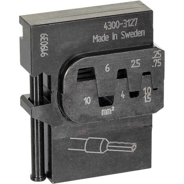 Crimpers, Crimper Type: Terminal , Capacity: 24-5 AWG , Style: Non-Insulated & Insulated Ferrules  MPN:1830600