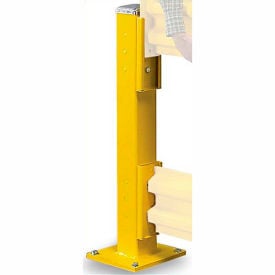 Wildeck® Steel Single Column Post For Double Rail 44