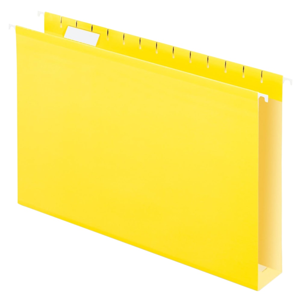 Oxford Extra-Capacity Box-Bottom Hanging Folders, Legal Size, Yellow, Box Of 25 (Min Order Qty 2) MPN:4153X2YEL