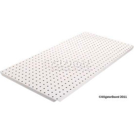 Alligator Board Pegboard Panels - Powdercoat White 16 x 32 (2 pc) ALGBRD16x32PTD-WHT