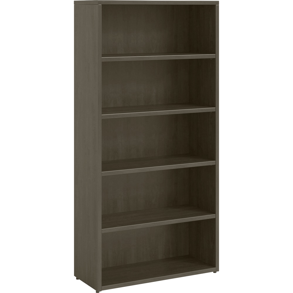 Lorell Prominence 2.0 60inH 5-Shelf Bookcase, Gray Elm MPN:PBK3469GE