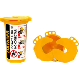ZING RecycLockout Lockout Tagout Large Plug Lockout Recycled Plastic 7100 7100