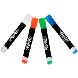 GoVets™ Wet Erase Chalk Markers Assorted Colors 4 Pack 694695