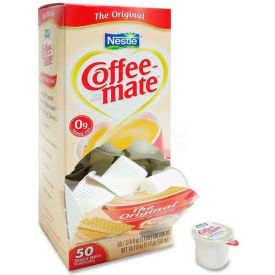 Coffee mate® Non-Dairy Liquid Creamer Singles Original 0.375 oz. 50/Box NES35110BX