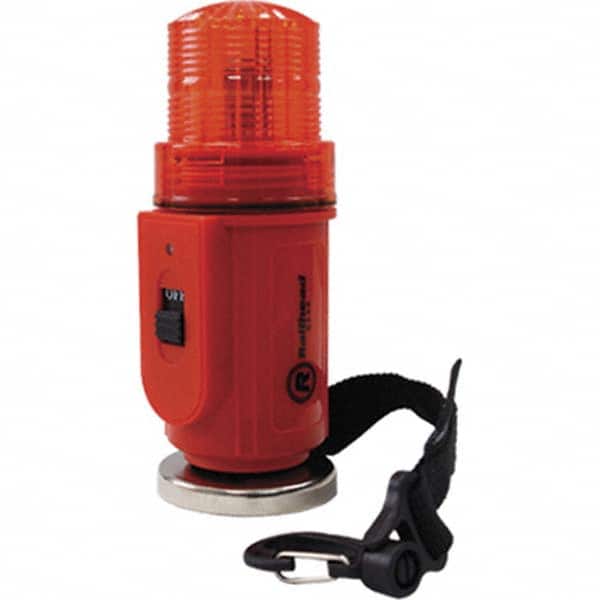 Flashing & Steady Light: Red, Magnetic Mount MPN:M50R-LED