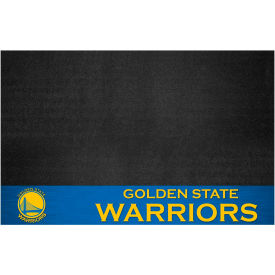 FanMats NBA Golden State Warriors Grill Mat 1/4