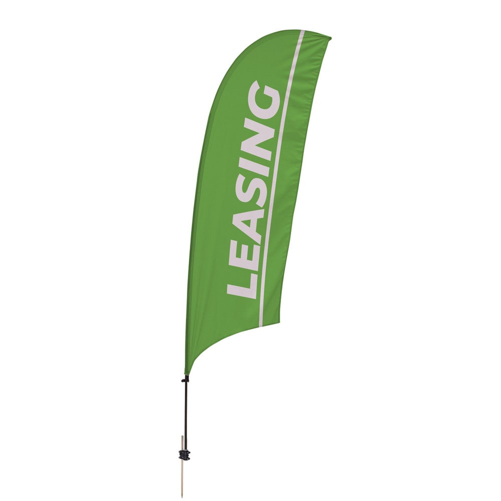 Safety Signs, Family: Architectural Sign , Sign Type: General Information , Sign Header: None , Legend: Leasing Green , Message/Graphic: Message & Graphic  MPN:908110-008