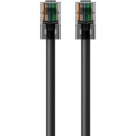 Belkin® CAT6 Ethernet Patch Cable RJ45 M/M 3 ft. Black A3L98003BLK