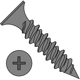 #8 x 2 Phillips Bugle Head Hi Low Drywall Screw Black - Pkg of 3000 0832HPG
