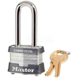 Master Lock® No. 3KALH-3055 General Security Laminated Keyed Alike Padlocks - Pkg Qty 6 3KALH-3055