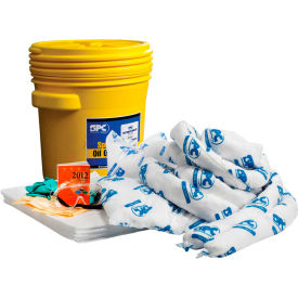Brady SPC® SKO-20 Oil Only Labpack Spill Kit 20 Gallon Drum SKO-20