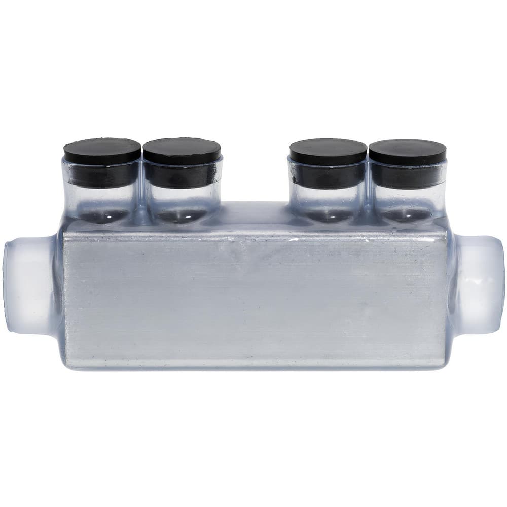 Push In Wire Connectors, Connector Type: Tap , Compatible Wire Size (AWG): 750, 250kcmil , Number Of Ports: 2 , Overall Length: 4.65 , Connector Color: Clear  MPN:ISRH-750C