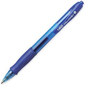 Bic® Velocity Rollerball Retractable Gel Pen 0.7mm Blue Ink Dozen RLC11BE