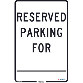GoVets™ Reserved Parking For 18x12 .080 Aluminum 232AC724