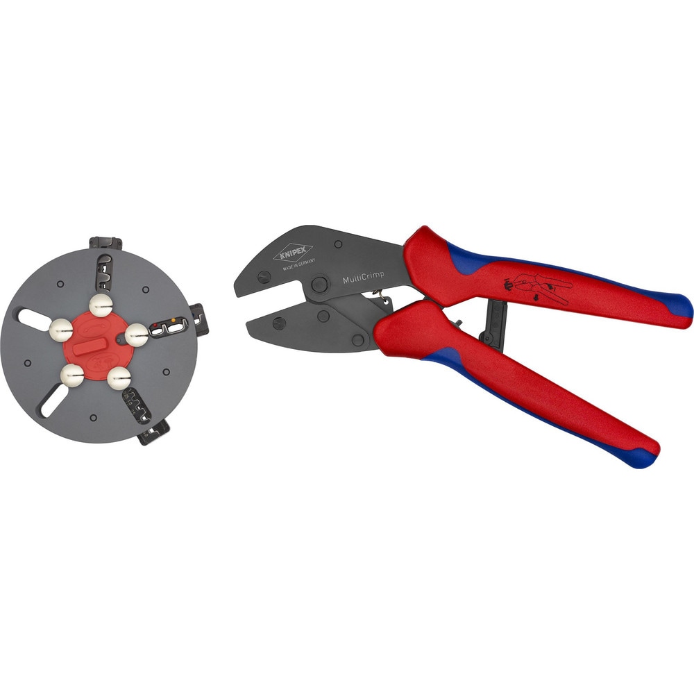 Crimpers, Handle Style: Comfort Grip , Crimper Type: Crimping Pliers , Maximum Wire Gauge: 24 , Handle Material: Comfort Grip  MPN:97 33 01
