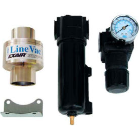 Exair 6983 ® Compressed Air Operated Line Vac™ Kit 6983 Aluminum 33 SCFM 1-1/2