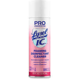 Lysol® IC™ Foaming Disinfectant Aerosol Spray 24 oz. Capacity Pack of 12 36241-95524