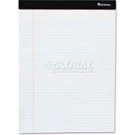 Universal One® Perforated Edge Ruled Writing Pads Jr. Legal 6/Pack White UNV56300
