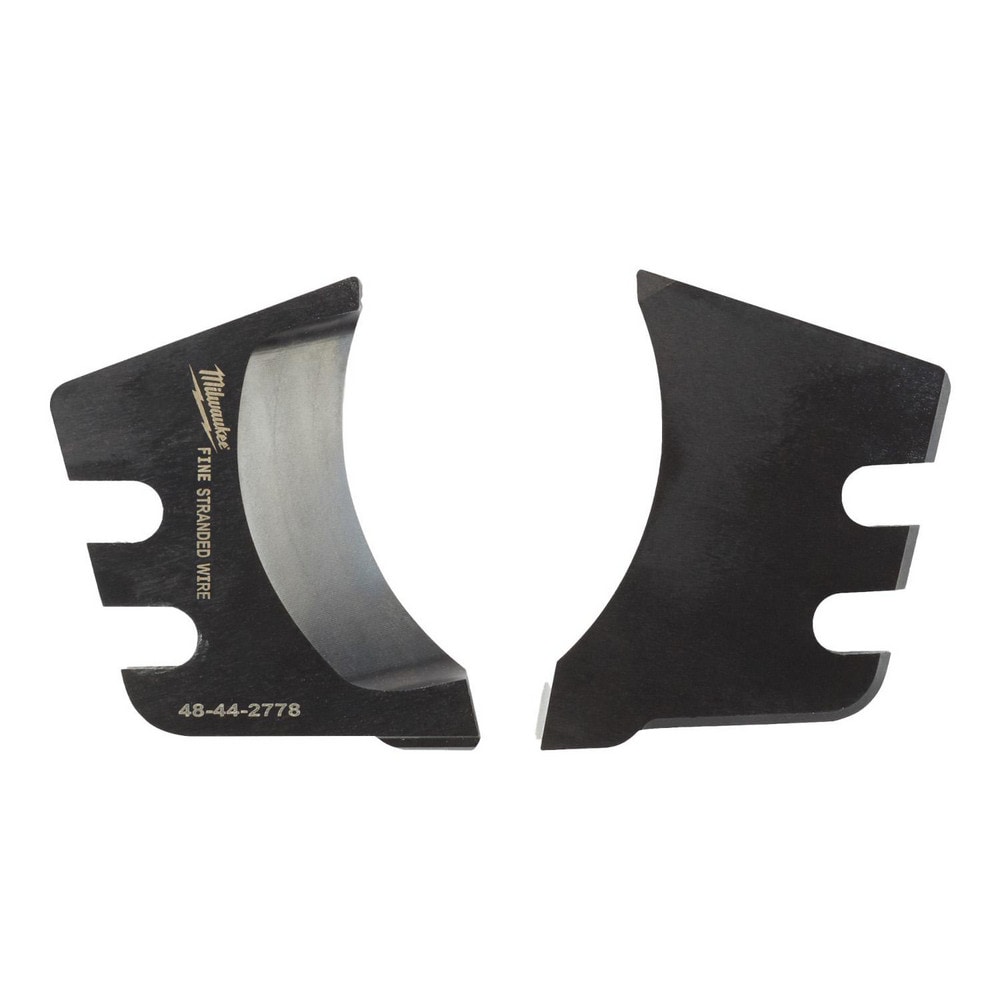 Wire & Cable Stripper Accessories, Type: Fine Stranded , For Use With: MILWAUKEE. Fine Stranded Wire Cutting Jaw (49-16-2778) , Maximum Wire Gage: 777.7 MCM  MPN:48-44-2778