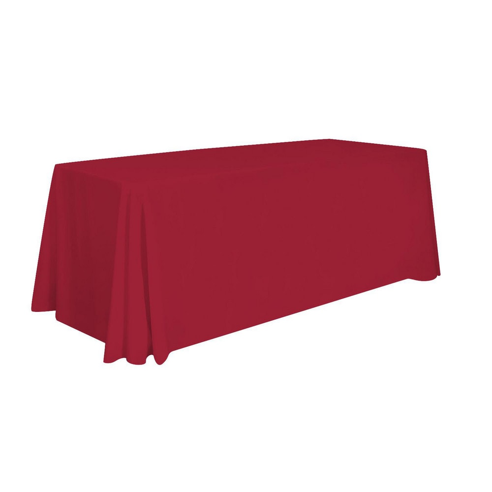 Tablecloths, Width (Inch): 30 , Length (Feet): 6.000 , Color: Red  MPN:114124-RED