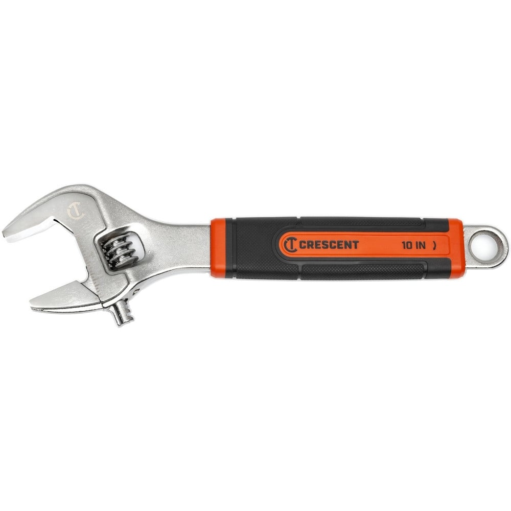 Adjustable Wrenches, Overall Length (Inch): 10 , Finish: Polished Chrome , Handle Type: Cushioned , Material: Steel , Measuring Scale: Yes  MPN:AC310CVS