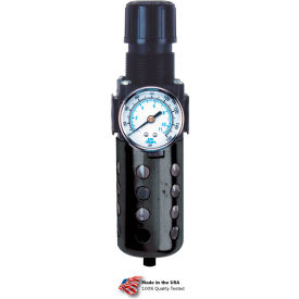 Arrow Integral Filter/Regulator With Gauge B754FG Zinc & Polycarbonate Bowl 1/2