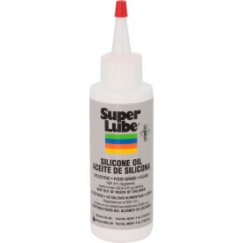 Super Lube Silicone Oil 5000 cSt 4 oz Bottle Clear - Pkg Qty 6 56504